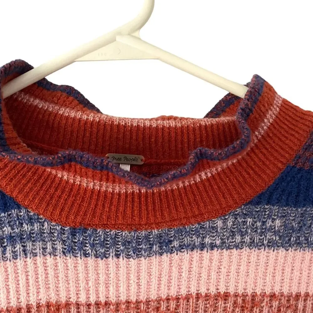 Free People Best Intentions Seater Terracotta Stripe size XS